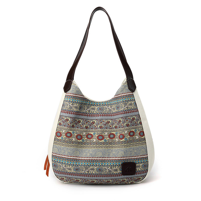 Bolsos de lona estilo bohemio