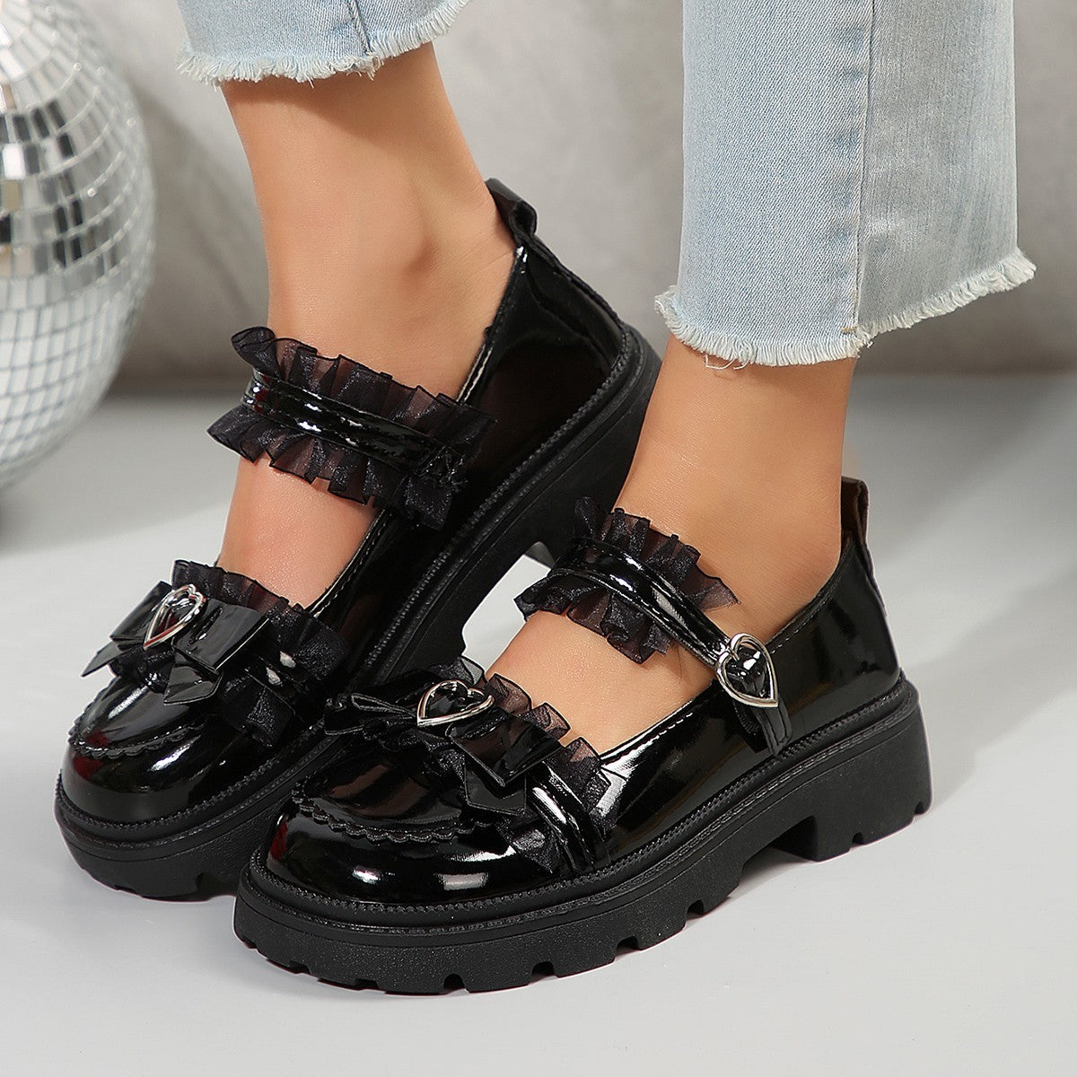JK Lolita Leather Shoes
