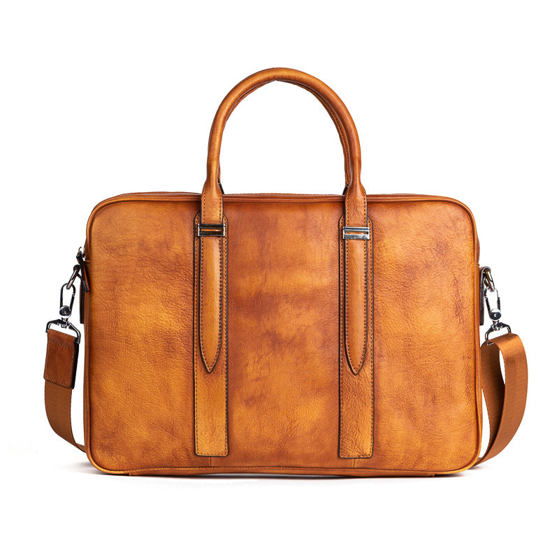 Lässige Aktentasche aus Vintage-Leder