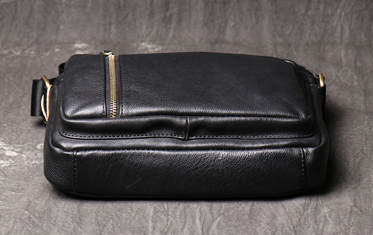 Bolso de hombro de piel de vaca 
