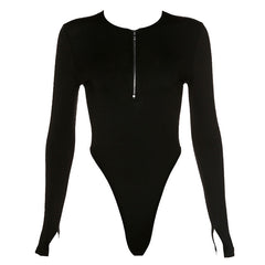 Secret Missions Zip Up Bodysuit