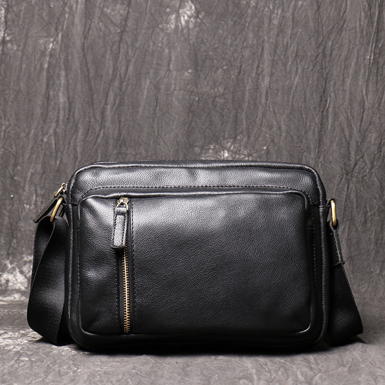 Bolso de hombro de piel de vaca 