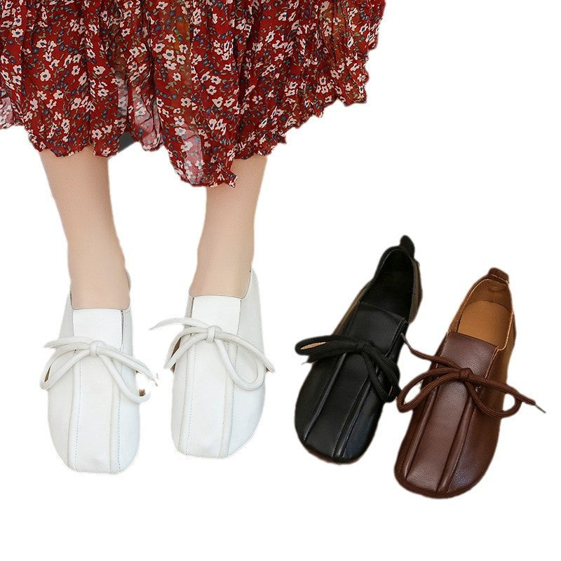 Round Toe Flat Casual Shoes