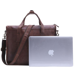 Simple Vintage Leather Business BriefCase