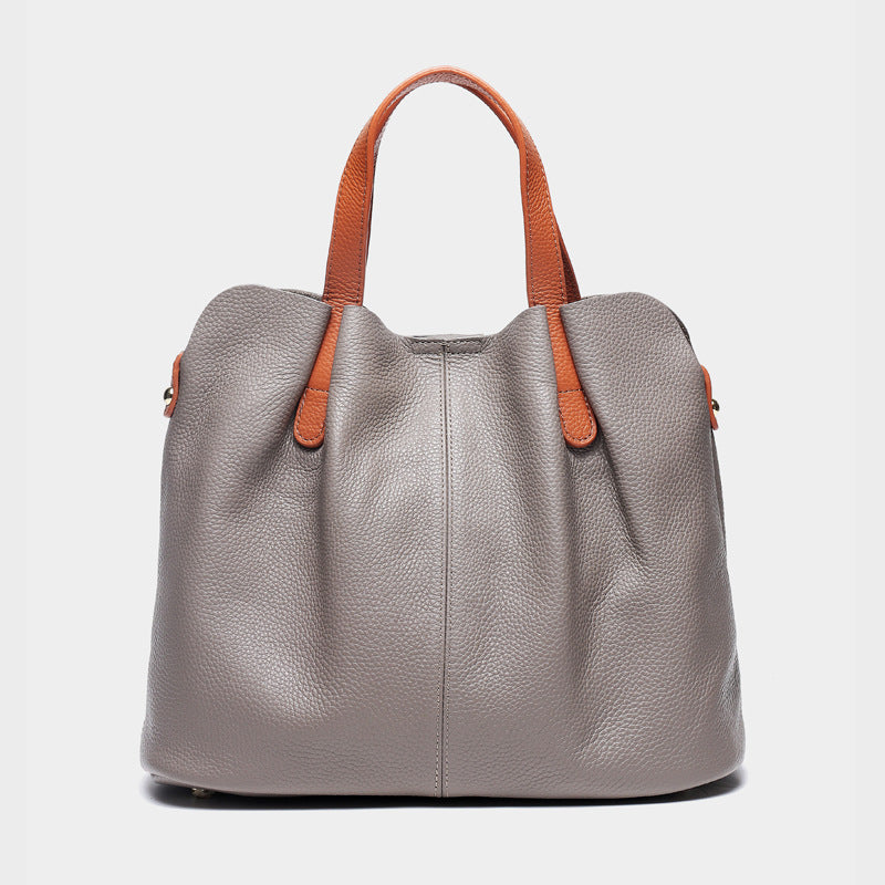 Bolsos de mano de piel de vaca