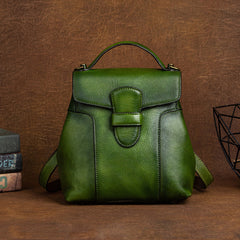 Vintage pflanzlich gegerbtes Leder
