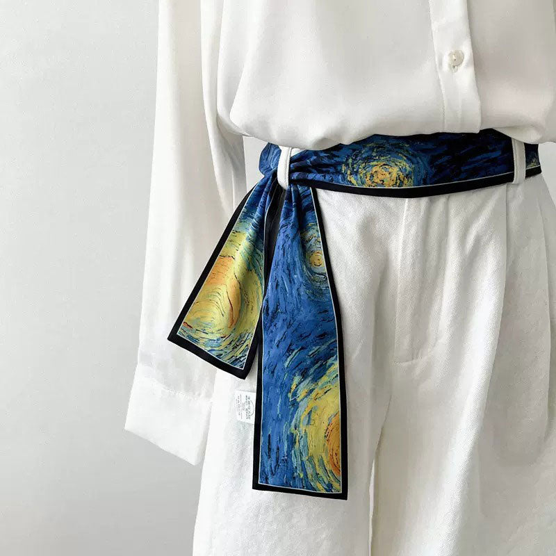 Van Gogh Oil Painting Scarf