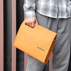 Vintage Crazy Horse Leder Umhängetasche