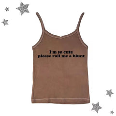 Tanktop mit Herz-Print