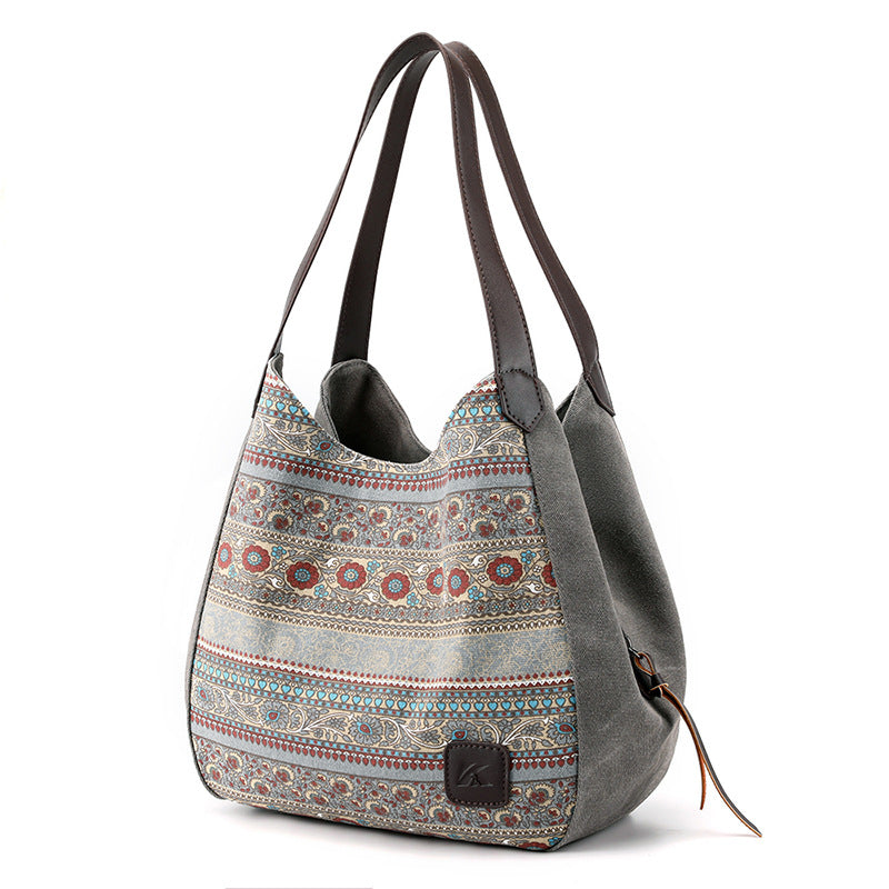 Bolsos de lona estilo bohemio