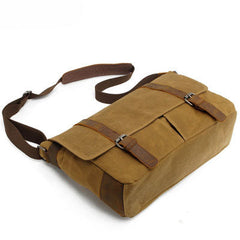 Wasserdichte Messenger-/Schultertasche aus Vintage-Canvas 