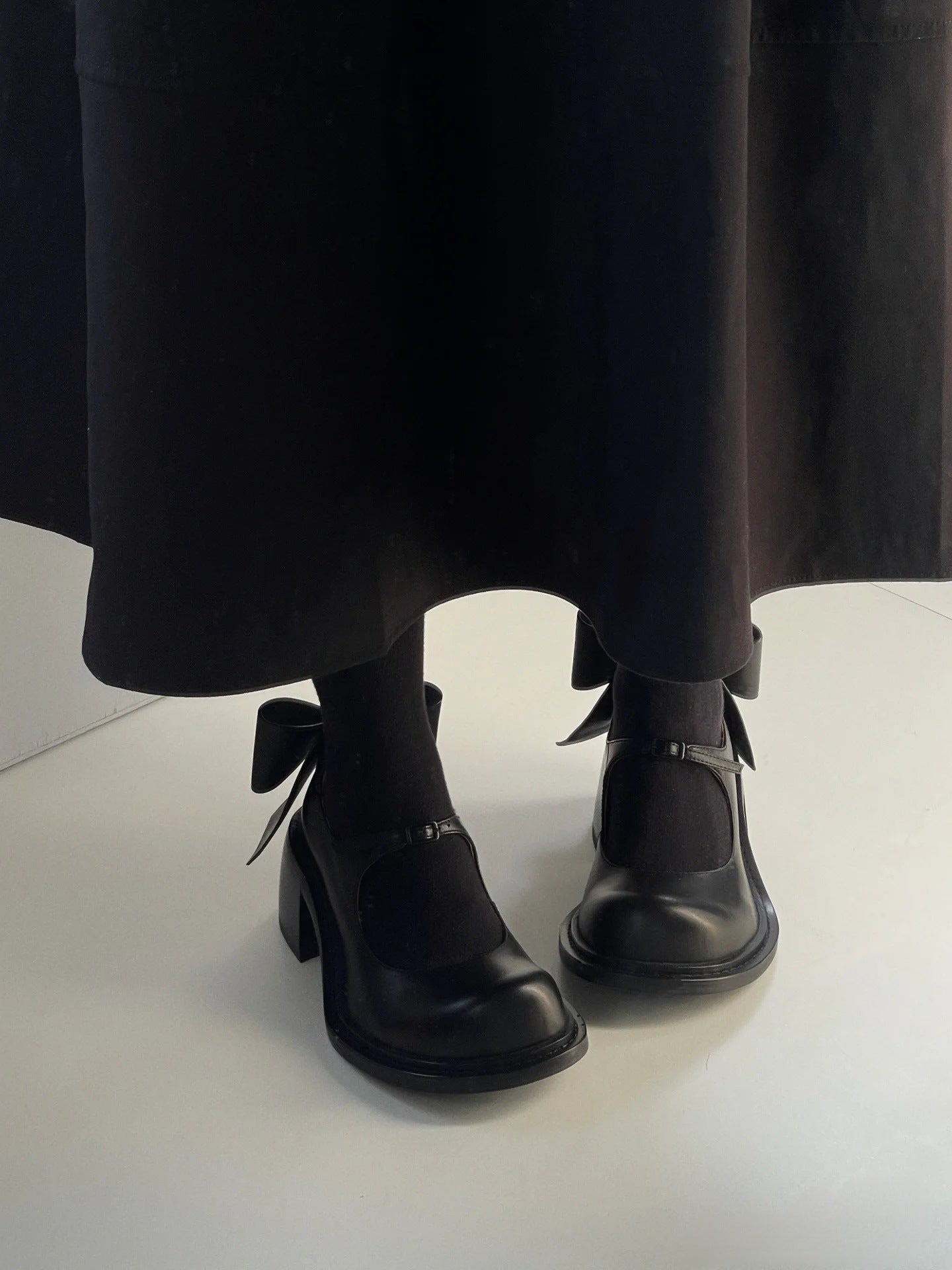 Mary Jane Shoes Round Toe  Low Heel Flat Lolita Shoes