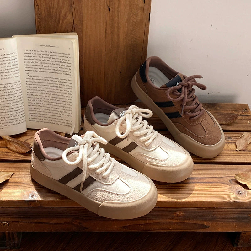 All-match round toe casual sneakers