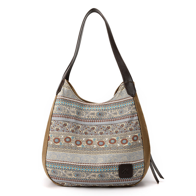 Bolsos de lona estilo bohemio