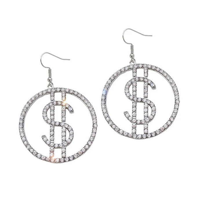 Ca$h Only Earrings