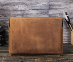 Geräumige Laptoptasche aus Leder im Vintage-Stil