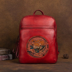 Vintage Rindsleder handgefertigt Leder Laptop 