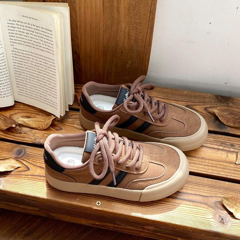 All-match round toe casual sneakers