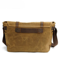 Wasserdichte Messenger-/Schultertasche aus Vintage-Canvas 