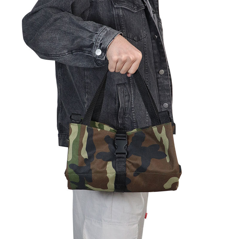 Camoflage Canvas Zippered Tool Storage Bag