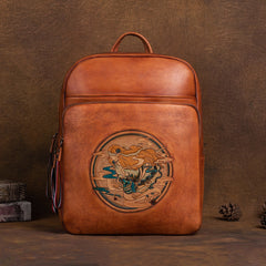 Vintage Rindsleder handgefertigt Leder Laptop 
