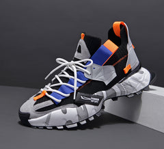 Men Sneakers Lace-up, Comfy, Breathable
