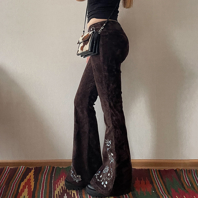 Wild West Jeans mit weitem Bein