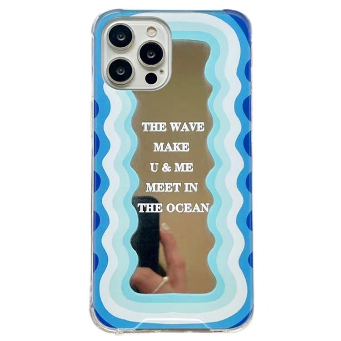 Funda para iPhone con olas del océano