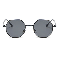 Achteckige Sonnenbrille aus Metall