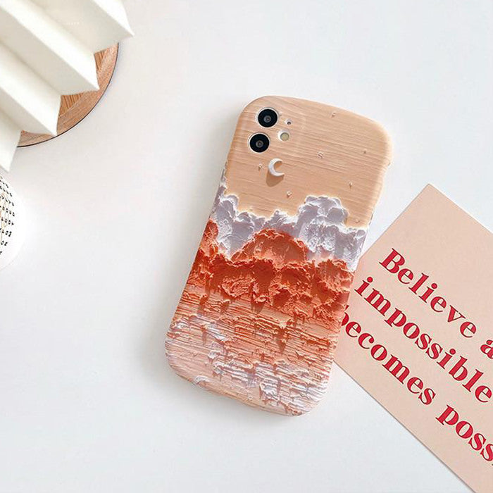 Funda para iPhone con pintura al óleo 