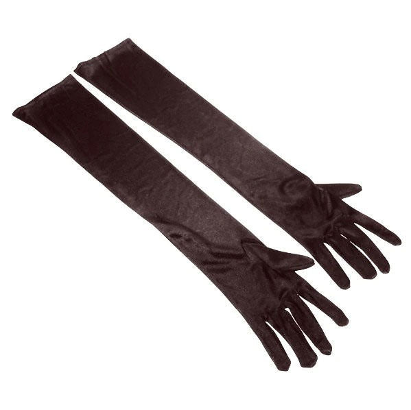 Old Money Aesthetic Satin Gloves