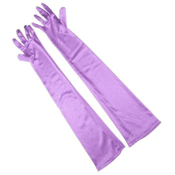 Guantes de satén con estética Old Money