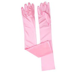 Old Money Aesthetic Satin Gloves