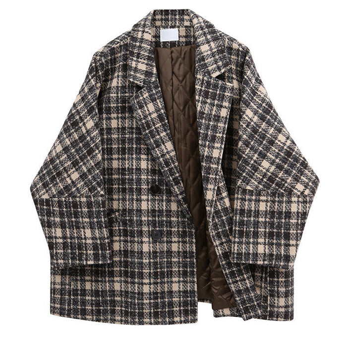 Old Money Plaid Jacket