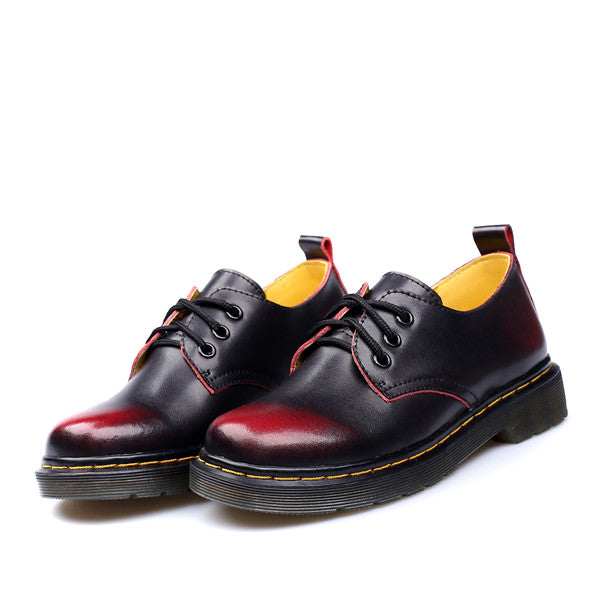 & Leather Oxfords