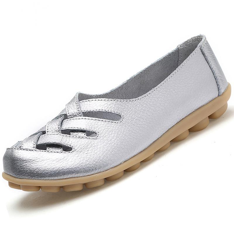 Genuine Leather Flats