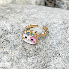 Anillo de ansiedad de gato pastel