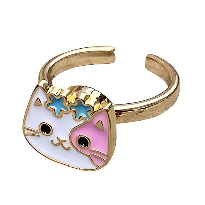 Anillo de ansiedad de gato pastel