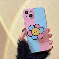 Funda para iPhone con margaritas pastel