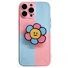 Funda para iPhone con margaritas pastel