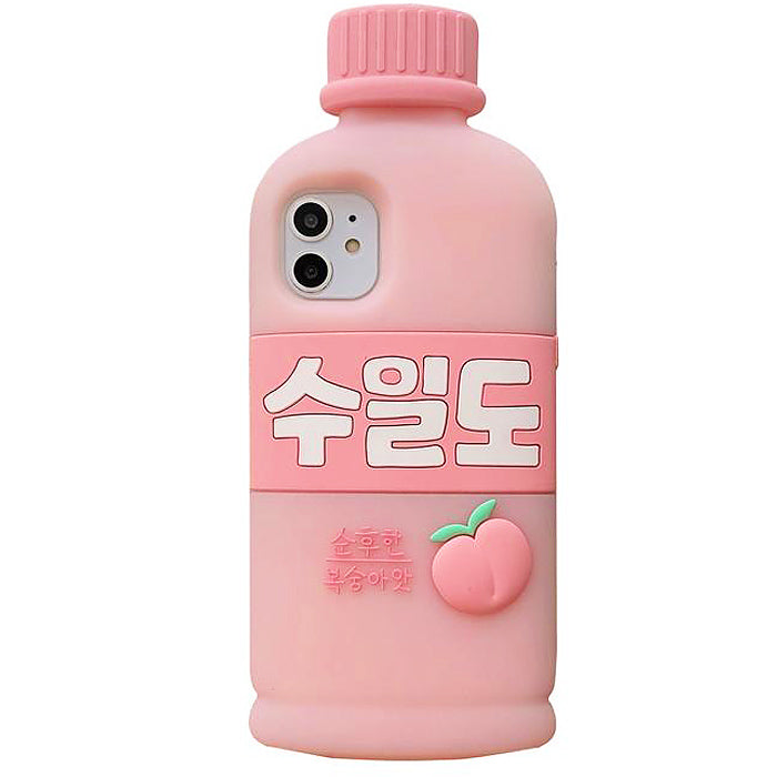 Peach Water Bottle iPhone Case