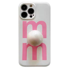 Pearl Pop Socket iPhone Case