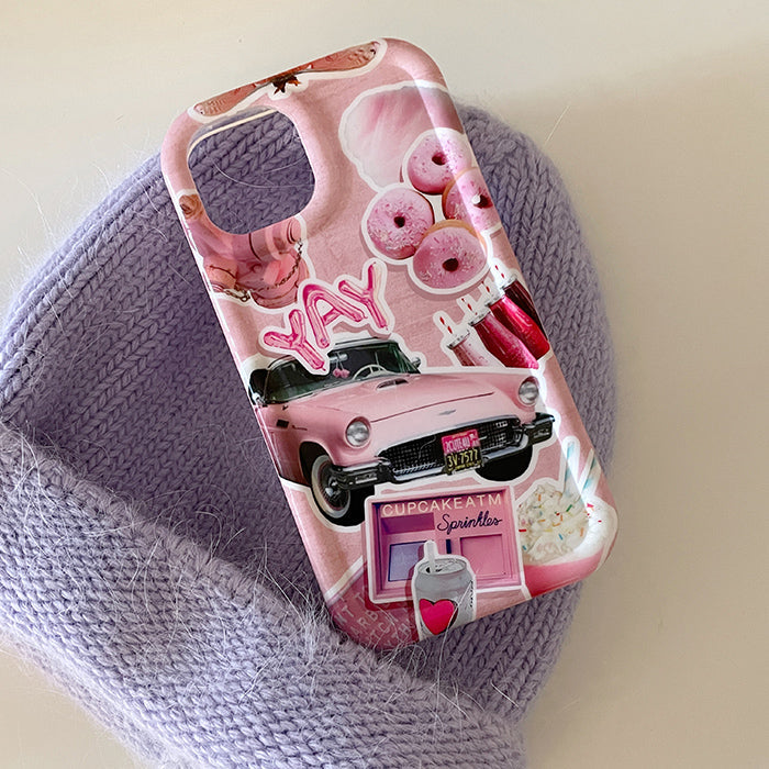 Pink Aesthetic iPhone Case