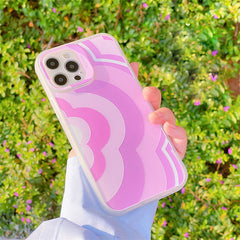 Pink Flower Holder iPhone Case