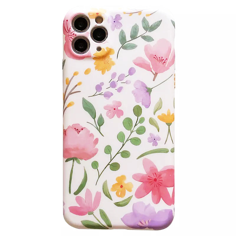 Pink Flowers iPhone Case