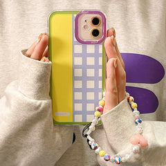 Funda para iPhone con estampado de cuadros