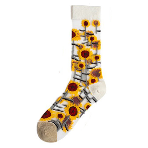 Transparente Plant Mom-Socken