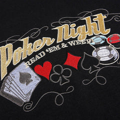 Sudadera bordada Poker Night