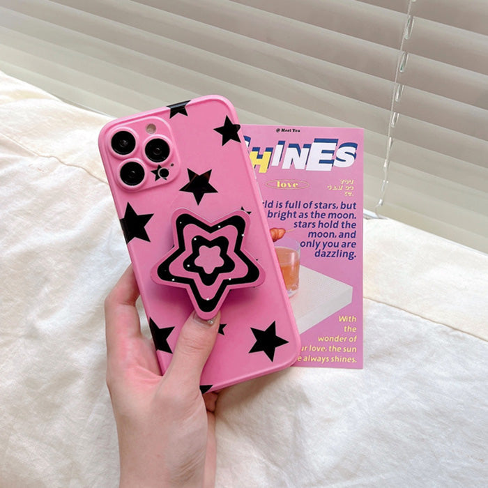 Funda para iPhone con diseño de estrella del pop