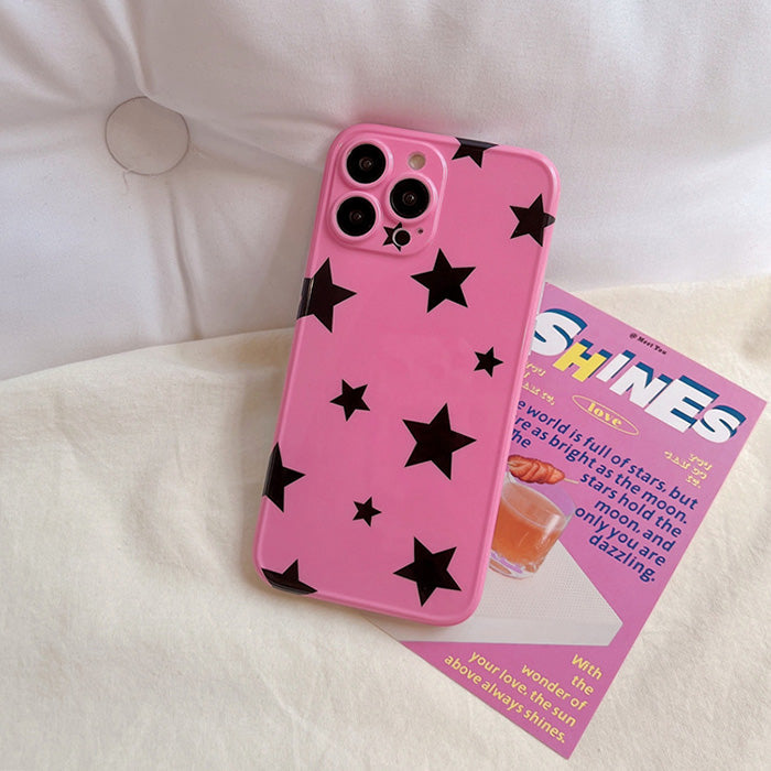 Funda para iPhone con diseño de estrella del pop